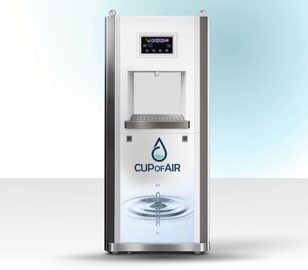 Cup of Air OWG-100 atmospheric water generator producing drinking water from air, 100 L/day Cup of Air OWG-100 atmospheric water generator producing drinking water from air, 100 L/day